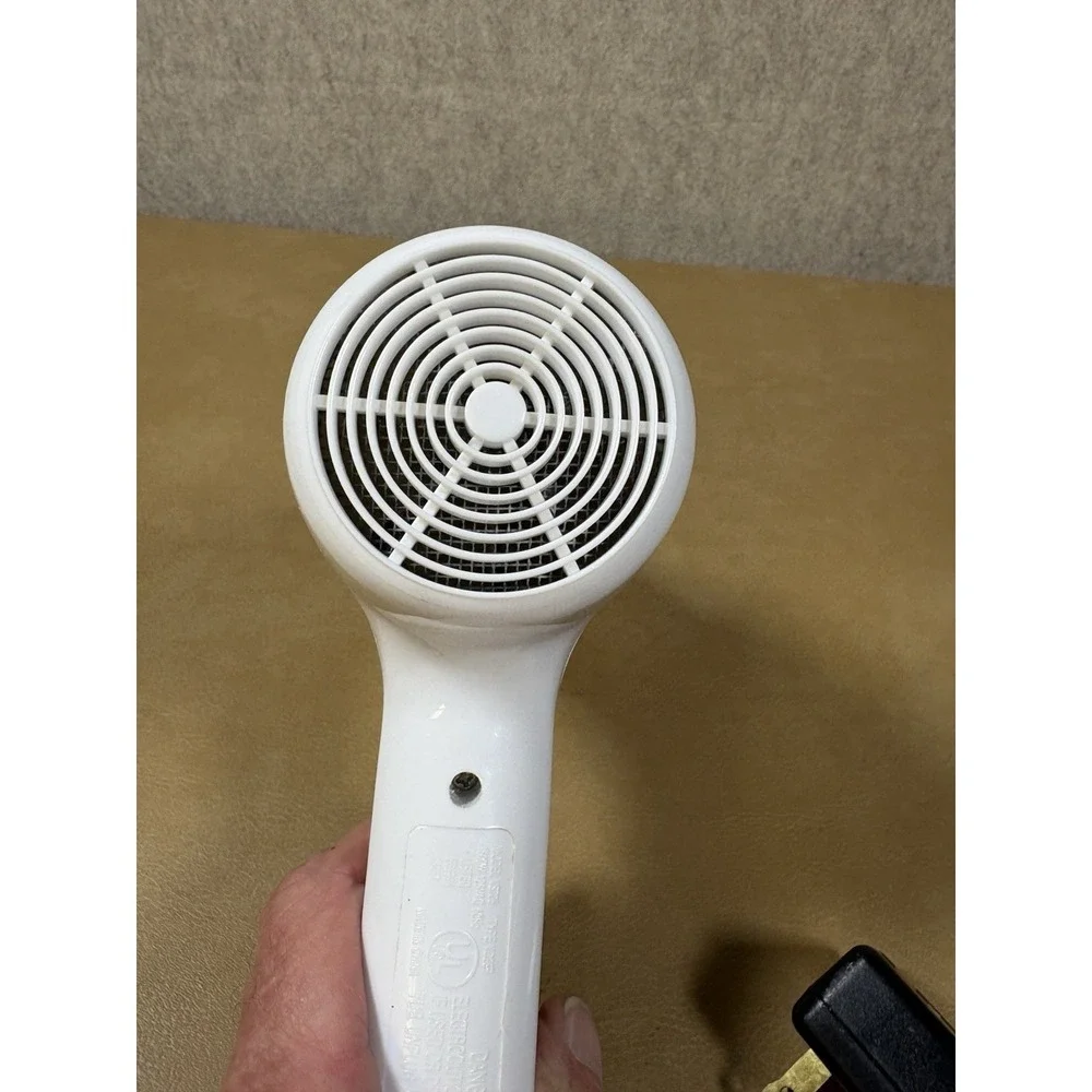Vidal Sassoon 1600W Travel Hair Dryer Dual Heat Compact Tested Working White-249